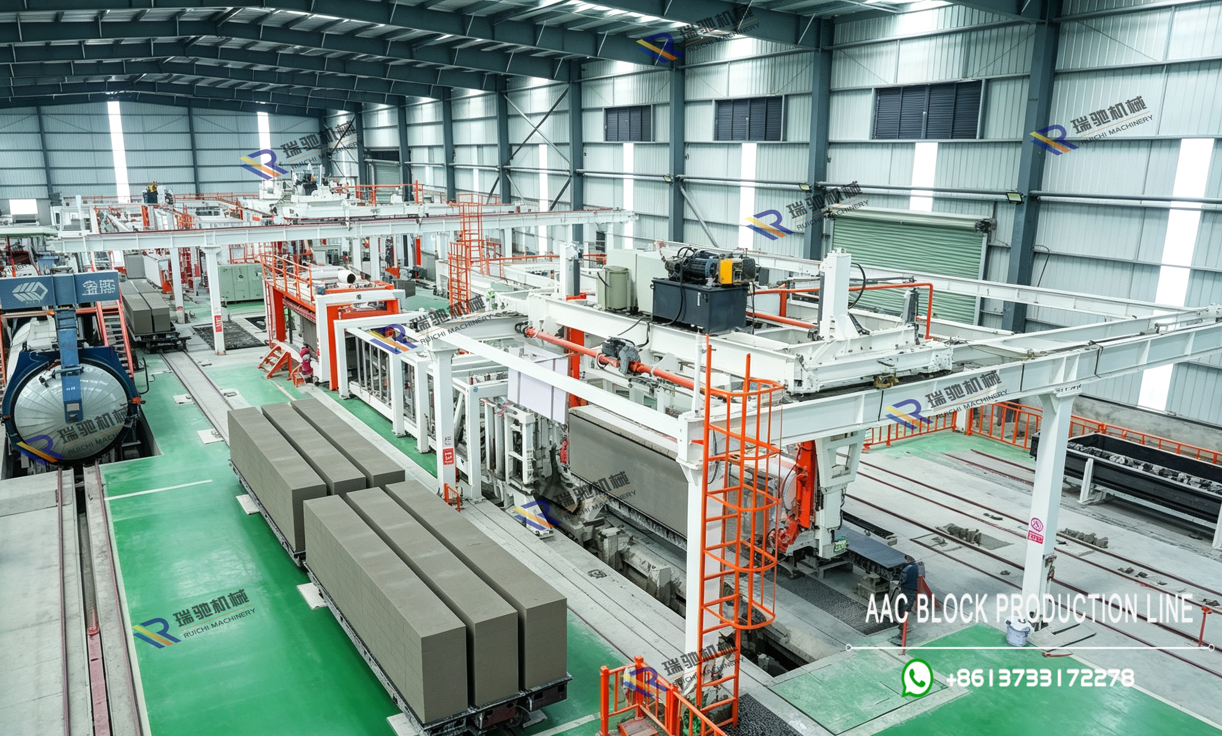 AAC Plant EPC Turnkey Service: Layout, Manufacturing, Installation & Training